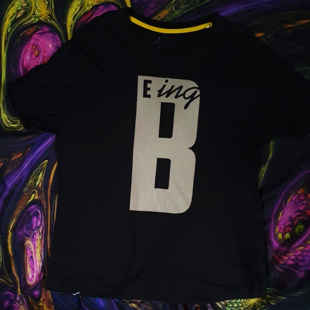 L - Being Human Two Sided Print Shirt